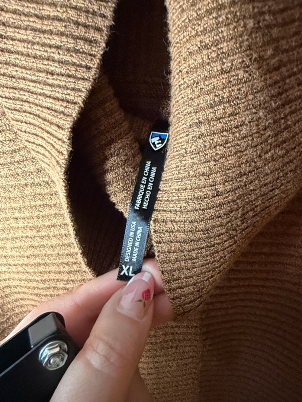 KUHL Cozy Camel Turtleneck Sweater - Picture 2 of 4